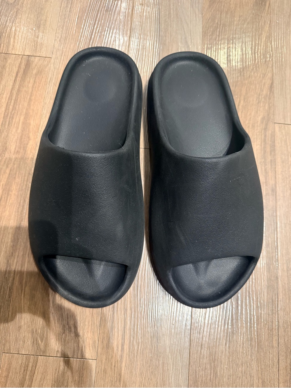 Yeezy Slide Sandals in Black